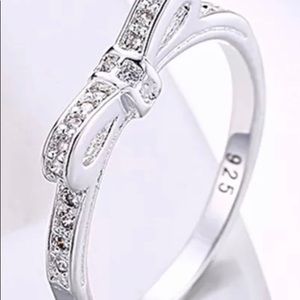 NEW💍💍925 Jewelry Bow Ring